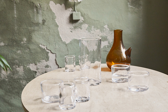 Набор из 2-х стаканов 0405 Glass Set of Two | Clear | Wide, Frama