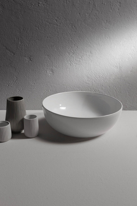 Накладная раковина T-Edge Le Ciotole круглая, Ceramica Globo
