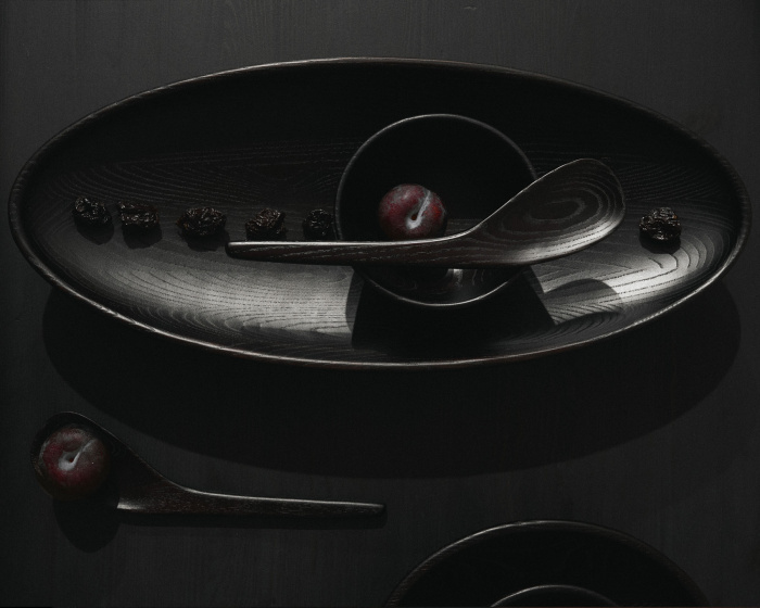 Глубокая чаша Bowl XS Black Wood Out of Lines, Serax