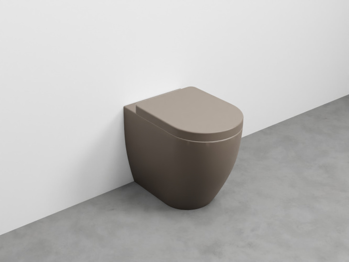 Напольный унитаз со смещённым сливом Smile Back to Wall WC with Adjustable Water Inlet/Outlet, Cielo