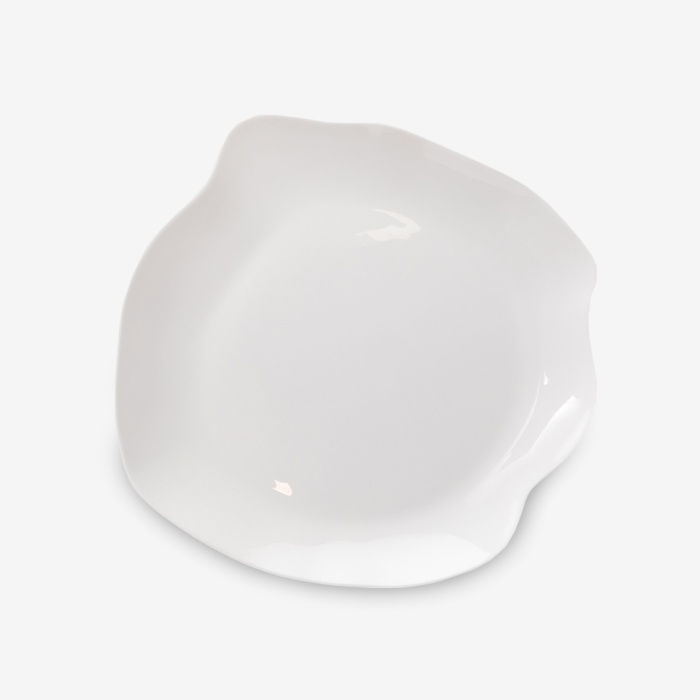 Сервировочная тарелка Serving Plate Heaven Round White Perfect Imperfection, Serax