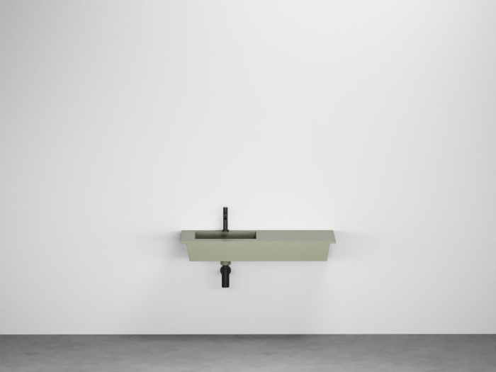 Подвесная раковина без перелива Era Wall-Hung Washbasin 100, Cielo