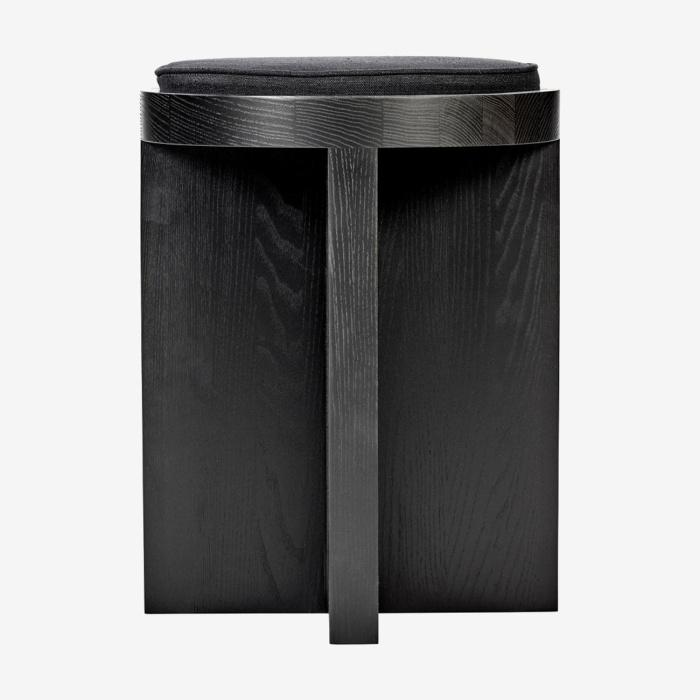 Табурет Stool With Black Cushion Tabu, Serax