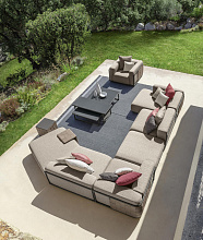 Уличный модульный диван Tressé, Talenti