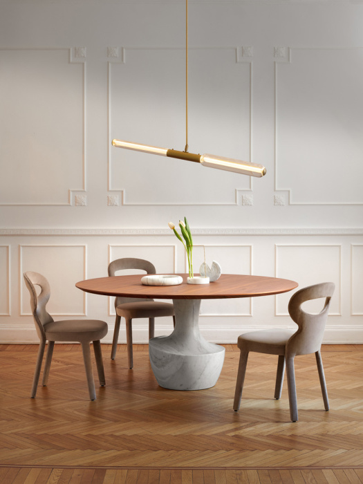 Стол Anfora на мраморном основании, Potocco