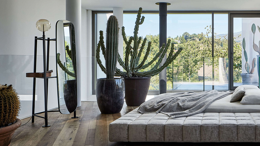 Напольная вешалка с зеркалом Salomé, Bonaldo