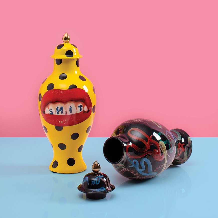 Ваза Toiletpaper Vase Snakes, Seletti