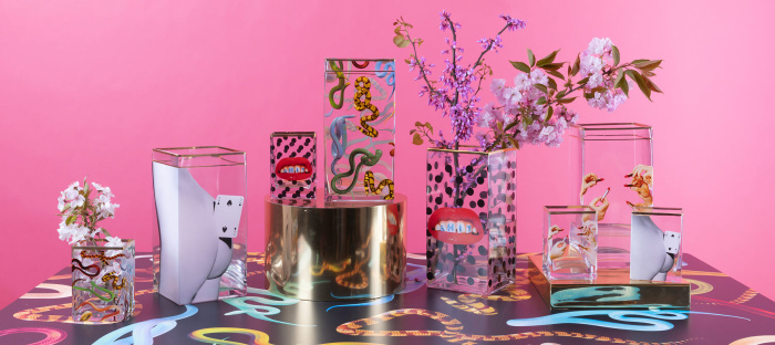 Ваза Glass Vase Shit Pois, Seletti