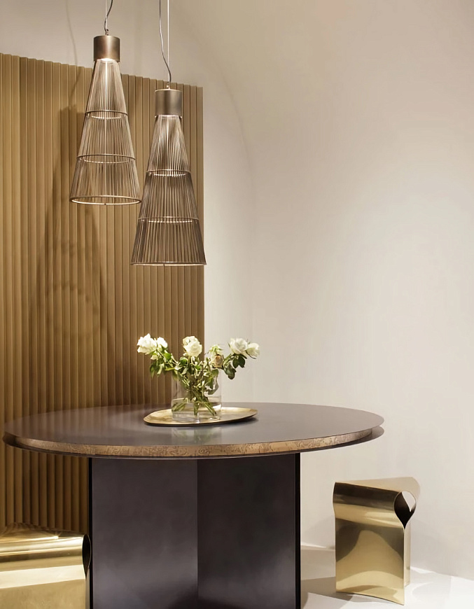 Обеденный стол Folio Table Round, De Castelli