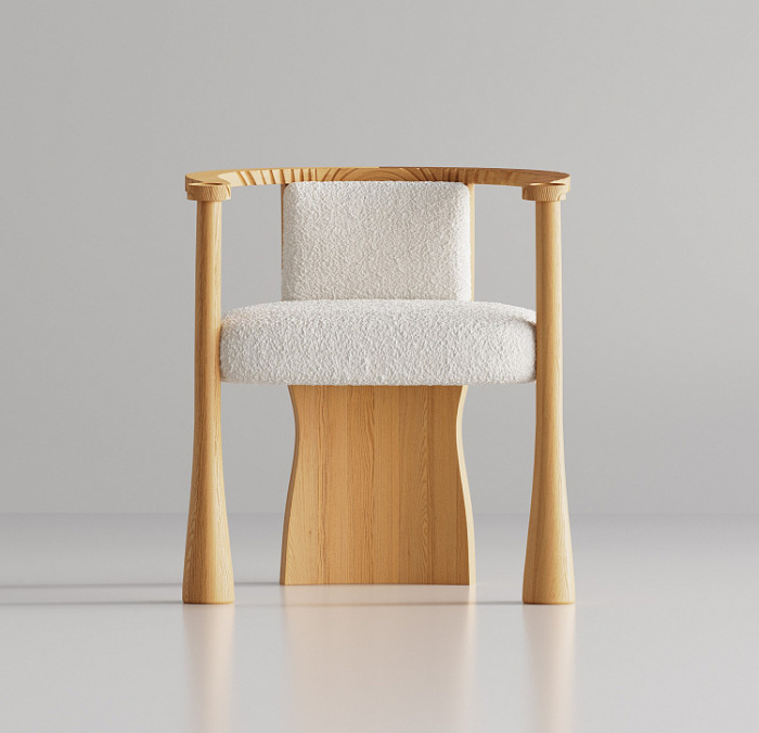 Стул Sirene Lounge, MODÉNATURE