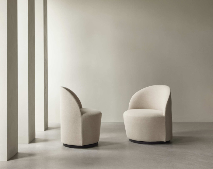 Кресло Tearoom Lounge Chair, Swivel w/Return, Audo Copenhagen (ex. Menu)
