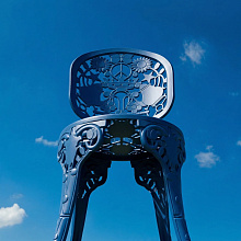 Стул Aluminium Sky Blue, Seletti