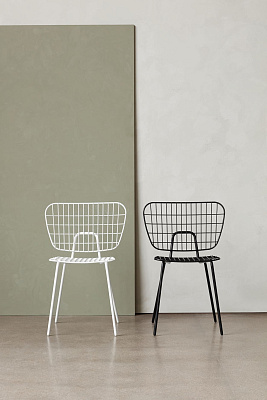 Уличное кресло с подушкой WM String Lounge Chair 