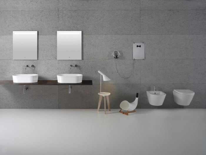 Накладная раковина Forty3 овальная, Ceramica Globo