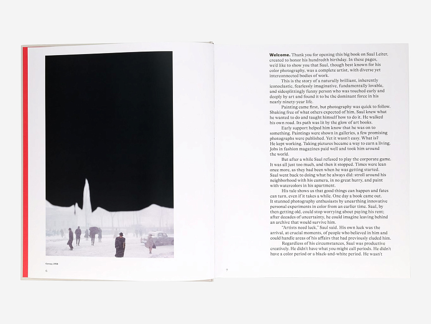 Книга Saul Leiter: The Centennial Retrospective, Thames & Hudson