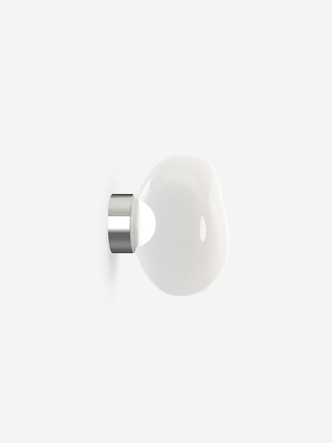 Настенный/Потолочный светильник Melt Mini LED Surface Opal/Silver, Tom Dixon