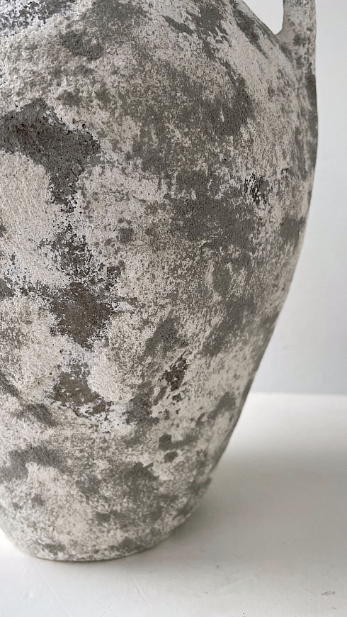 Ваза-сосуд с ручками в стиле Ваби-Саби, Marina Zaitseva