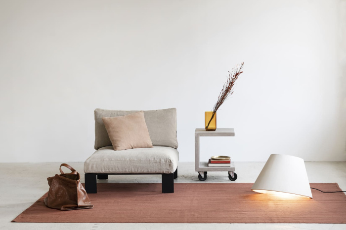 Уличная одноместная скамья с подушкой Bench One Seater Incl Cushion Outdoor, Serax