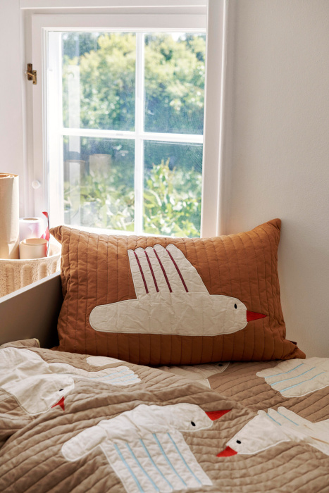 Чехол на подушку Bird Quilted Cushion Cover, Ferm Living