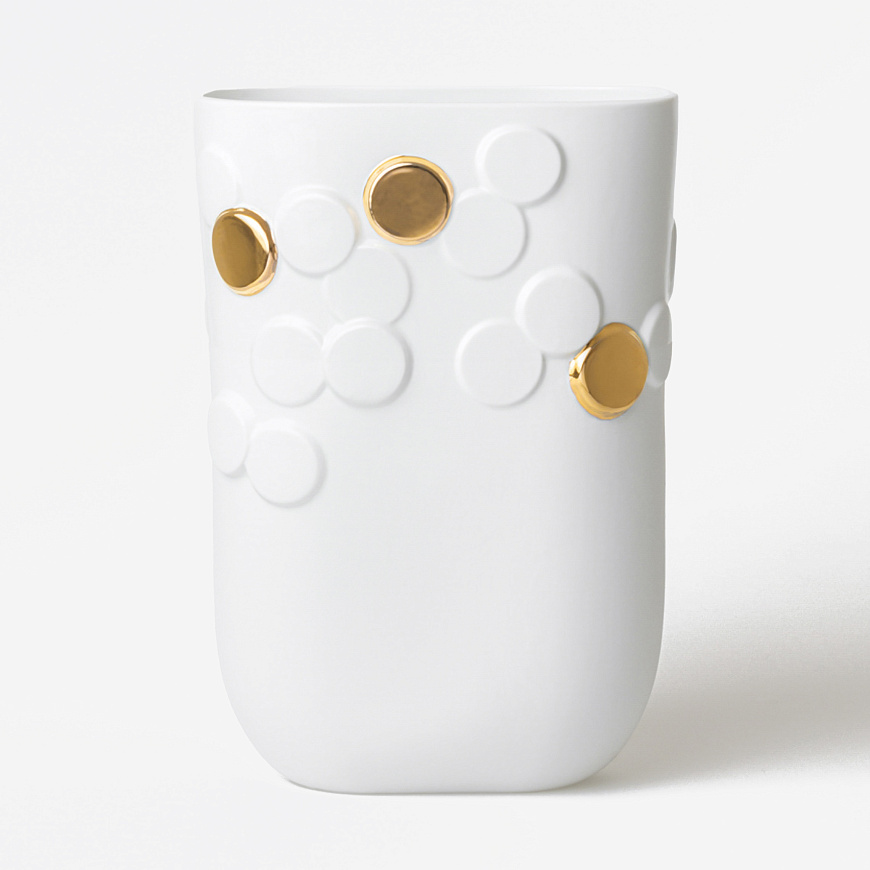 Ваза Gold dots, medium, Räder