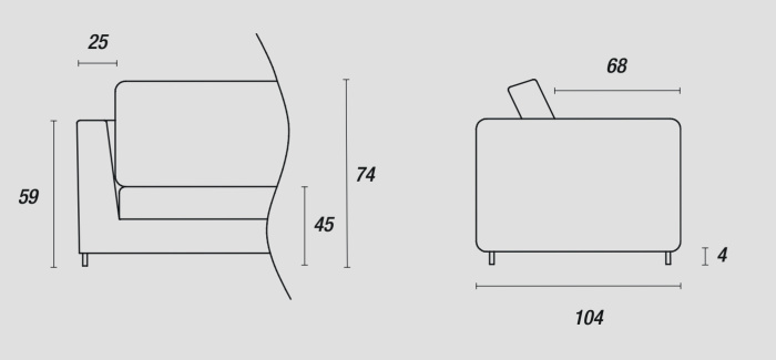 Диван Bublé, Ditre Italia