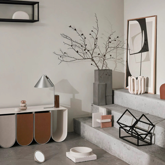 Скамья Curved Bench, Kristina Dam Studio