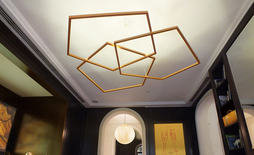 Подвесная люстра Pentagonal Flower, Contain