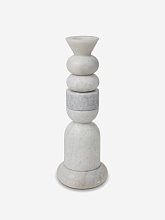 Подсвечник Stone Stacking white, Tom Dixon