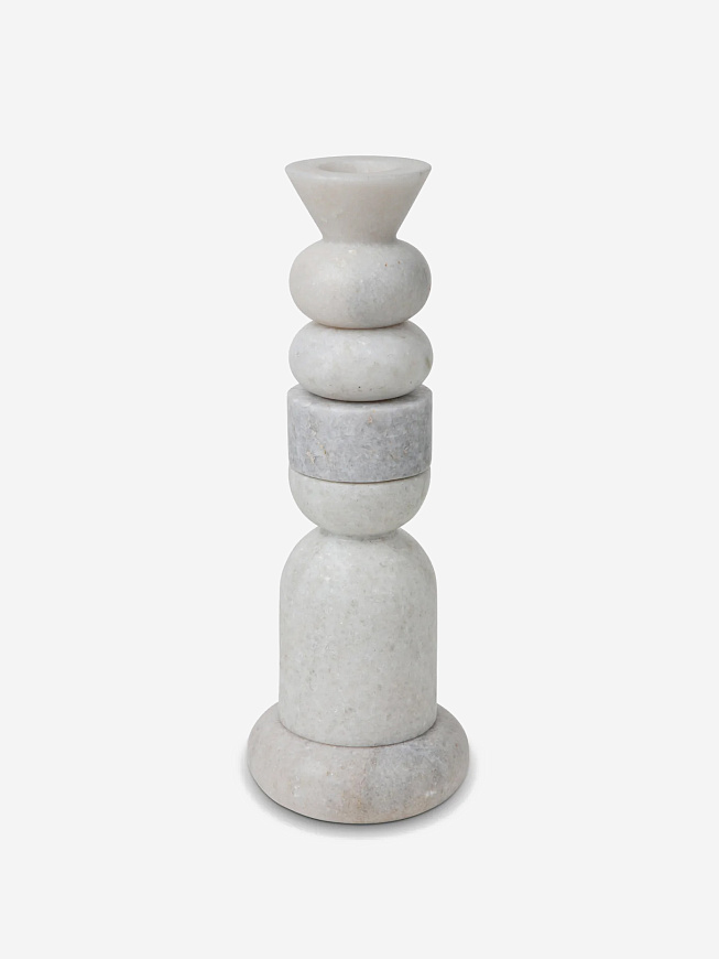 Подсвечник Stone Stacking white, Tom Dixon