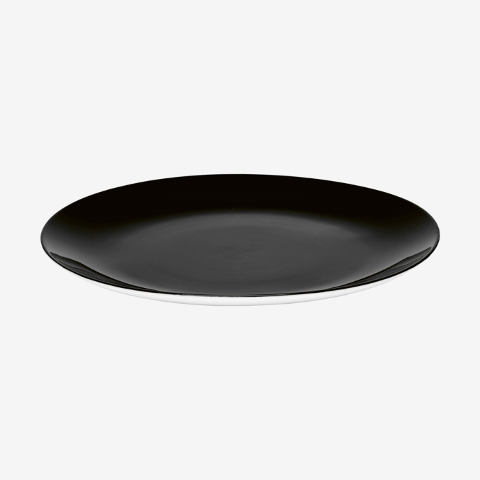 Тарелка Plate, 28, Dé Off-White/Black by Ann Demeulemeester, Serax
