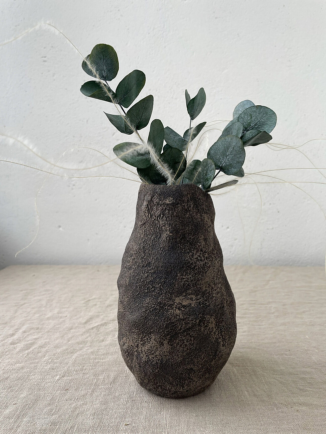 Скульптурная ваза из бетона, Marina Zaitseva