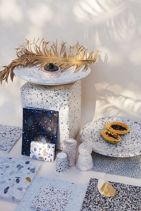 Журнальный столик Terrazzo Side Table Pawn, Serax