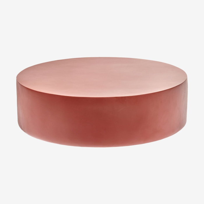 Журнальный столик Round Coffee Table Fiber Pawn Red, Serax