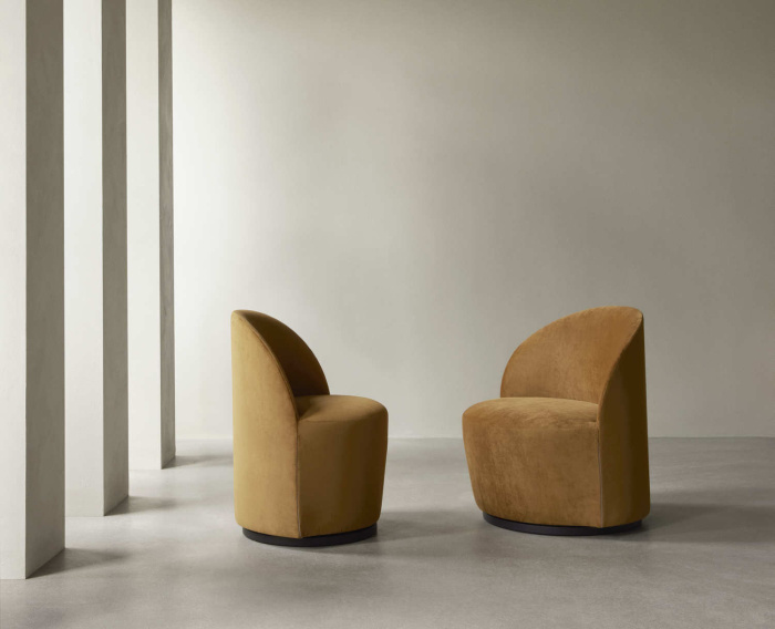 Кресло Tearoom Lounge Chair, Swivel w/Return, Audo Copenhagen (ex. Menu)