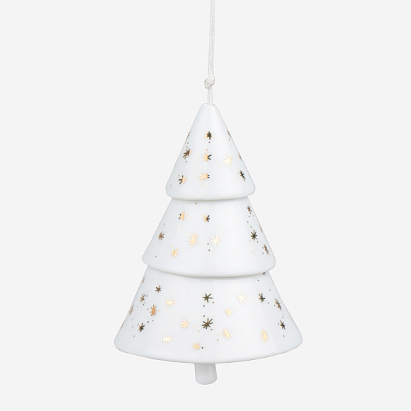 Ёлочная игрушка Porcelain hanger — Little golden star, Räder