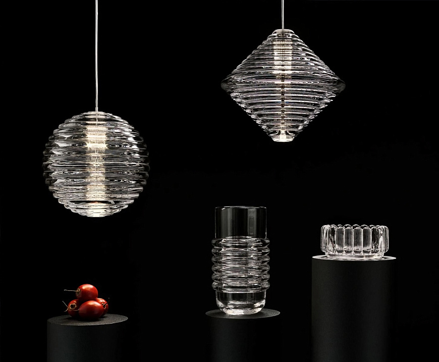 Подвесной светильник Press Cone Light clear, Tom Dixon
