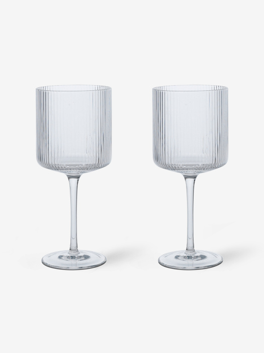 Набор из 2-х бокалов для красного вина Ripple Red Wine Glasses – Set of 2, Ferm Living