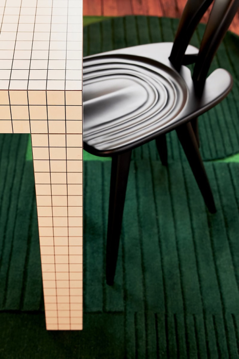 Стул Fenis Chair Black Painted Finish, Zanotta