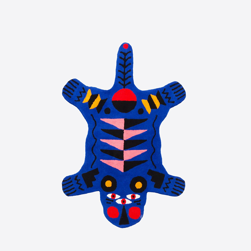 Ковер Oggian Blue Panther L, Qeeboo