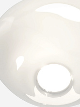 Торшер Melt Cone Fat Opal/Silver LED, Tom Dixon
