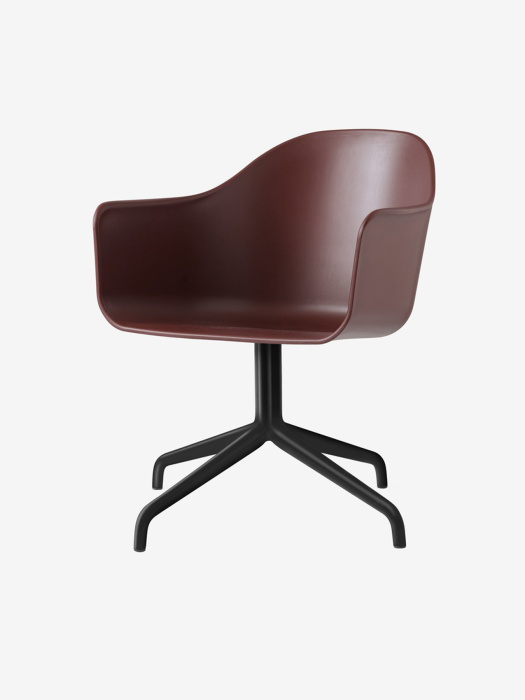 Стул Harbour Dining Chair, Star Base, Plastic, Black aluminium, Audo Copenhagen (ex. Menu)