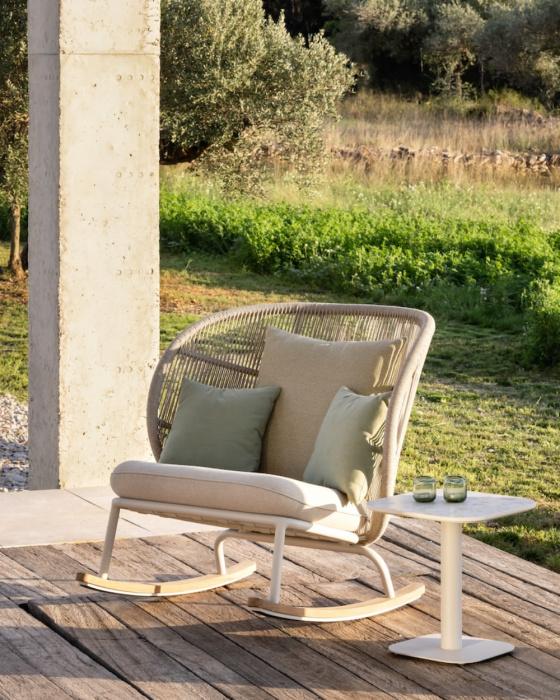 Уличное кресло-качалка Kodo Rocking Chair, Vincent Sheppard