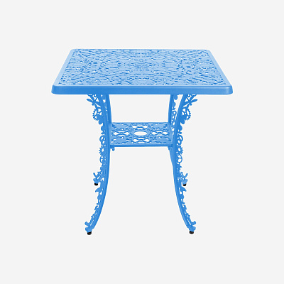 Стол Aluminium Square Blue 