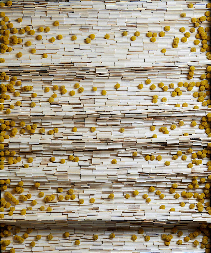 Настенное панно из бересты и сухоцветов, Dmitry Turcan