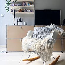 Кресло-качалка Eames Plastic Armchair RE RAR, Vitra