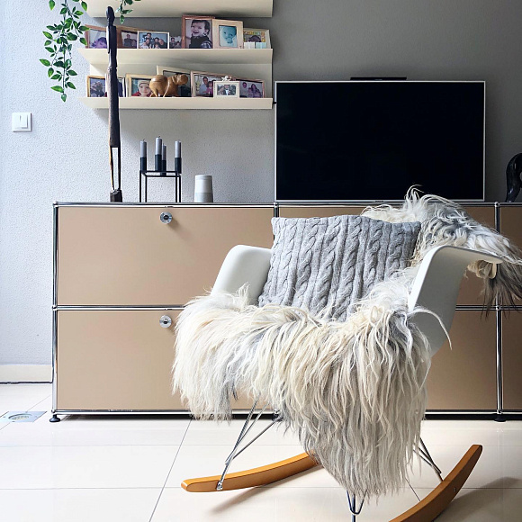 Кресло-качалка Eames Plastic Armchair RE RAR, Vitra