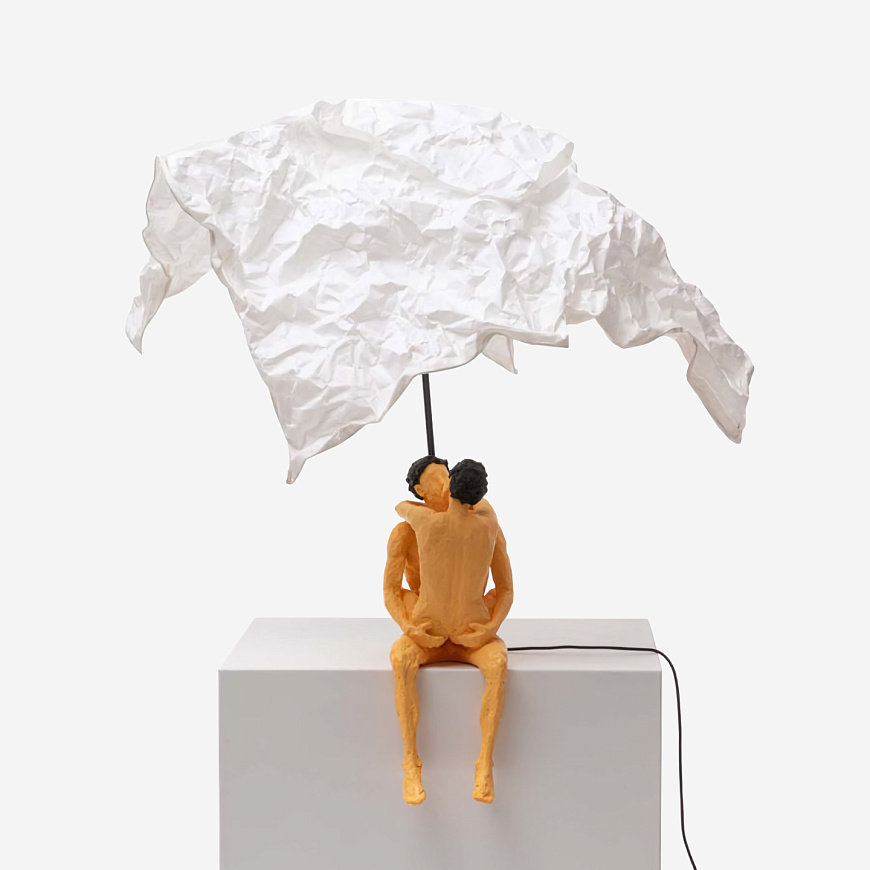 Настольный светильник Love Is a Verb Lamp Max & Roberta, Seletti