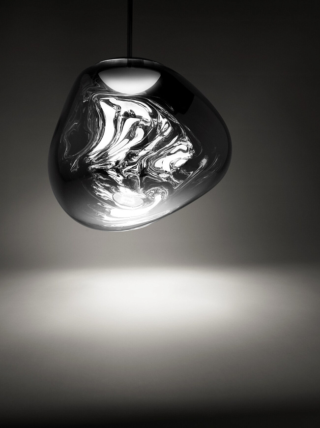 Подвесной светильник Melt Mini Chrome Led, Tom Dixon