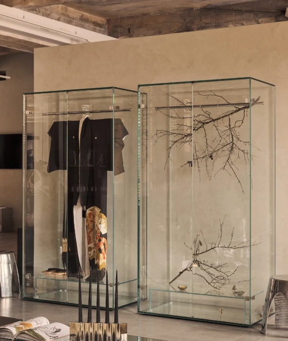 Стеклянный шкаф Prism, Glas Italia