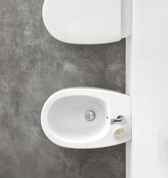 Напольное биде Milk Floor-Mounted Bidet, NIC Design